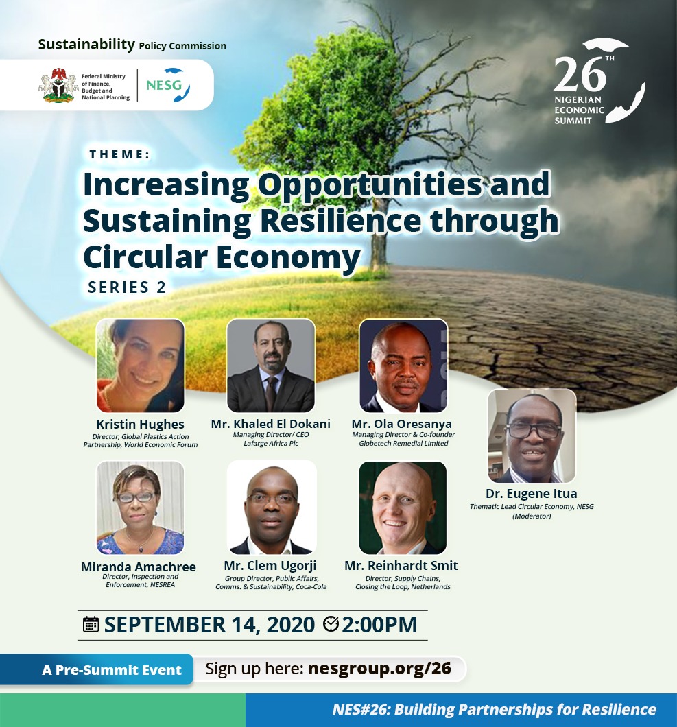 #NES26 Pre-Summit Event: Increasing opportunities and sustaining resilience through Circular Economy in Nigeria Series II